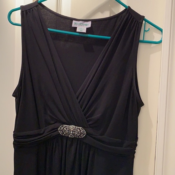 ✏️MAKE AN OFFER NWOT Motherhood Maternity Black Dress - size M - Picture 8 of 9